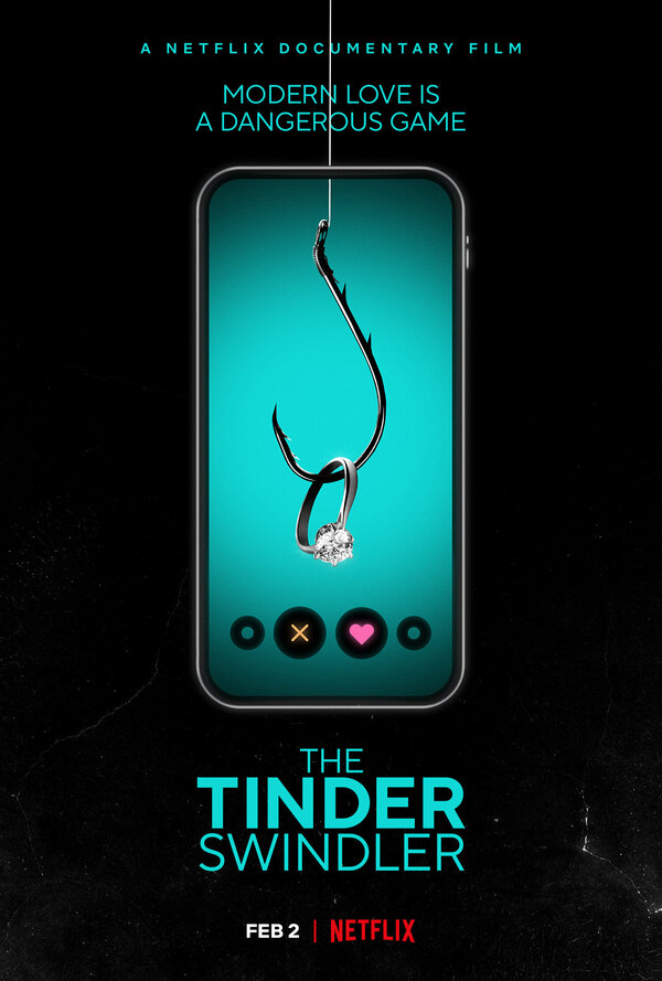 Аферист из Tinder - постер